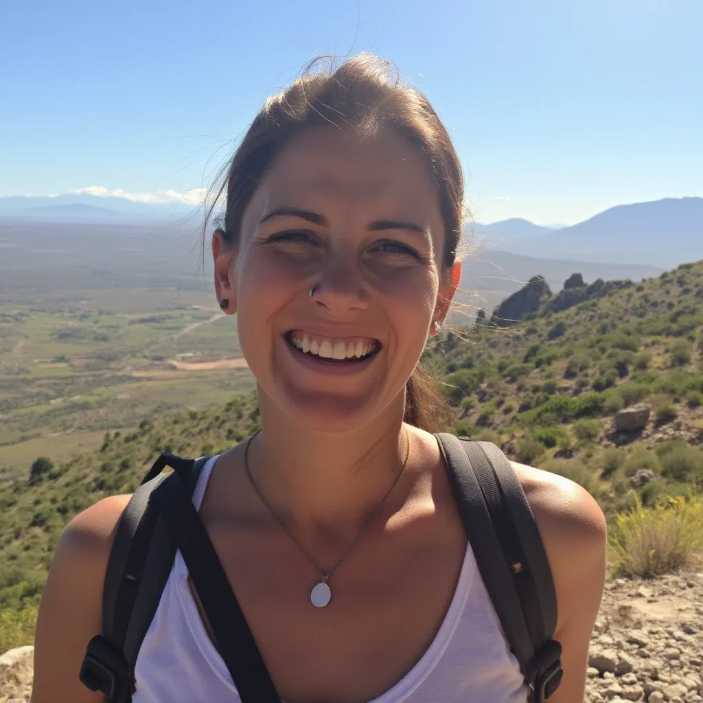 Foto de Ana María López, Viajera